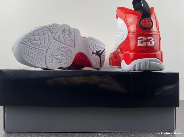 Cheap Gym Jordan 9 302370-160 Red Air Retro White 0712
